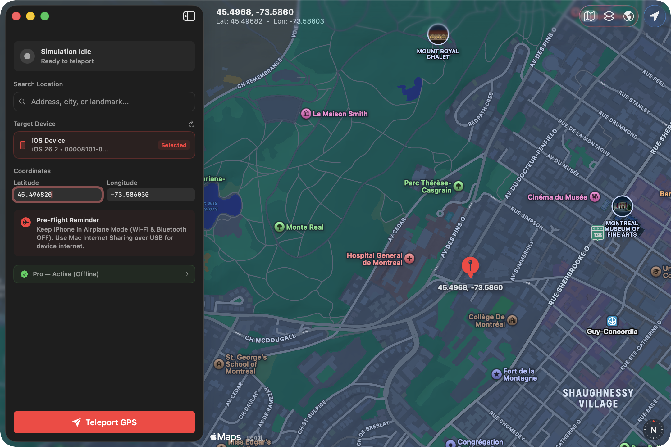 LocSet Map Interface